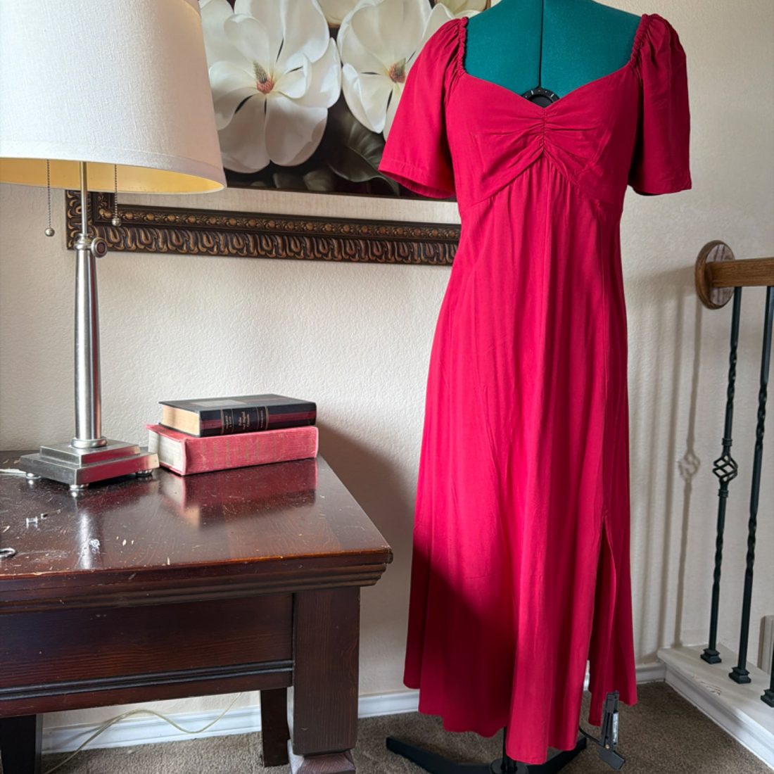 Gap Red Midi Dress – Size Medium